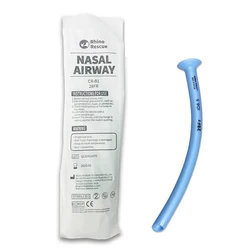 Rhino Rescue Nasopharyngeal (Nasal) Airway 2pcs NPA With Lubrican Nasopharyngeal Airway 28FR