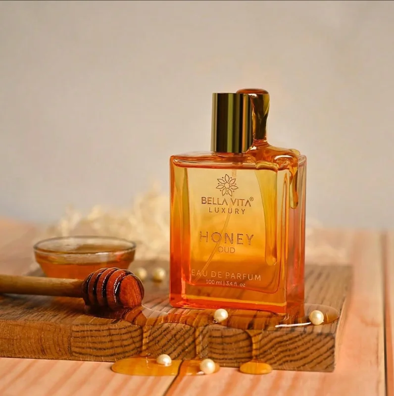 Honey Oud Perfume 3.4Oz 100ml Fragrância de longa duração para unissex ideal para presente de feriado