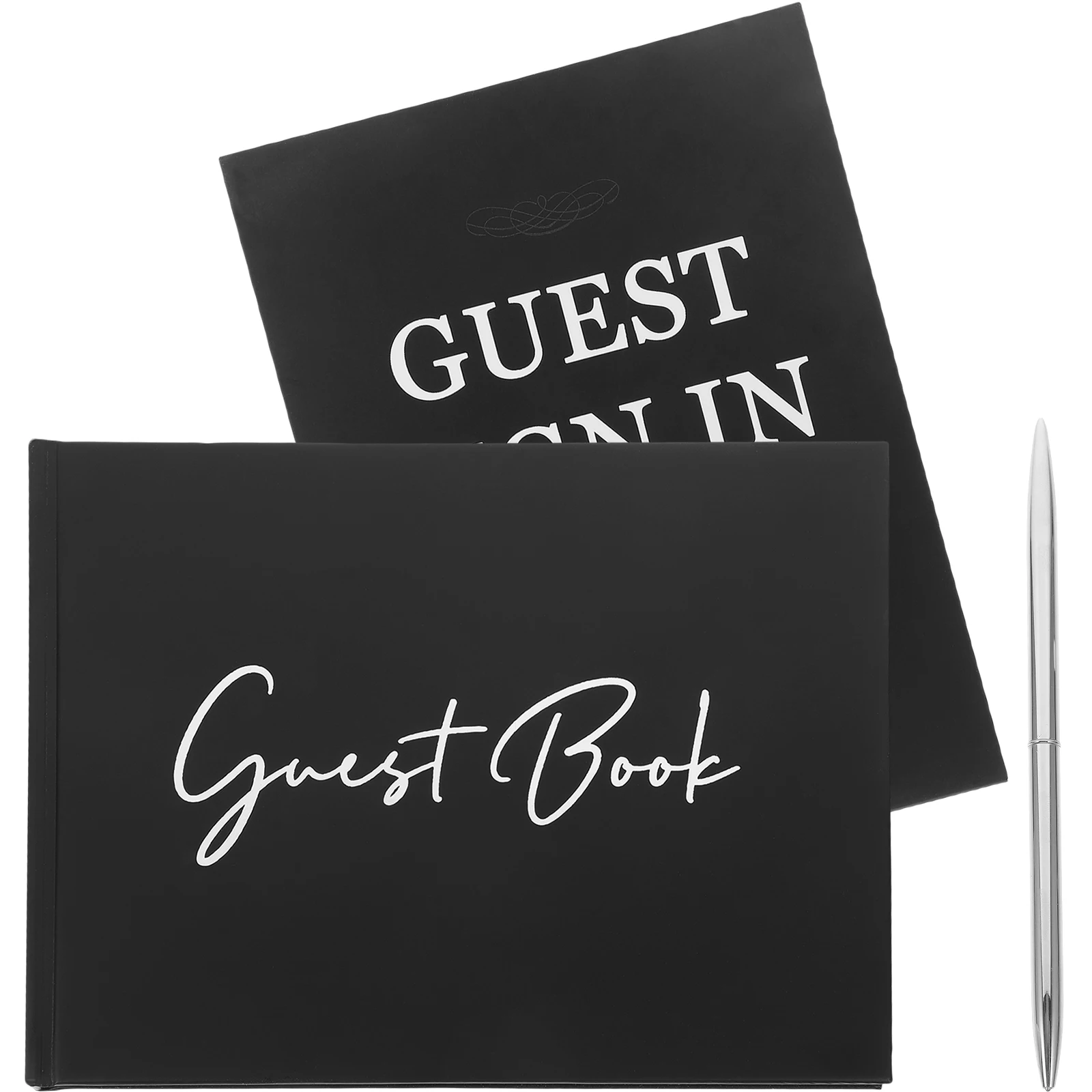 

1 set Guest Set Sign Wedding Rustic Guestbook Signature Board Keepsake Party Event Guest Signature Book Wedding Message
