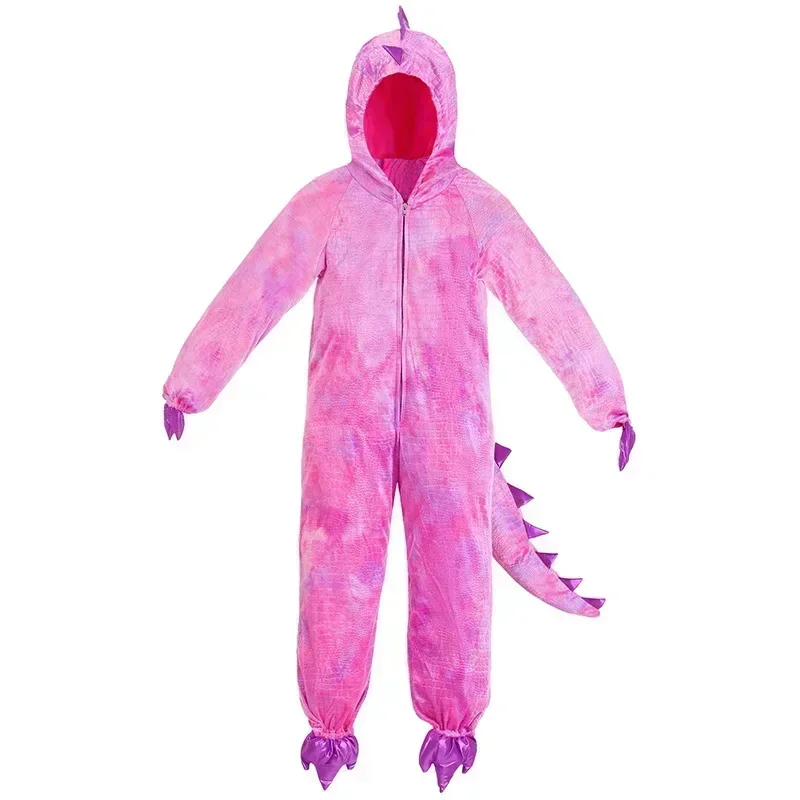 ฮาโลวีนเด็กชุดไดโนเสาร์World Tyrannosaurus COSPLAY Jumpsuits STAGE PARTY Cosชุดสําหรับเด็กคริสต์มาสของขวัญ 2024