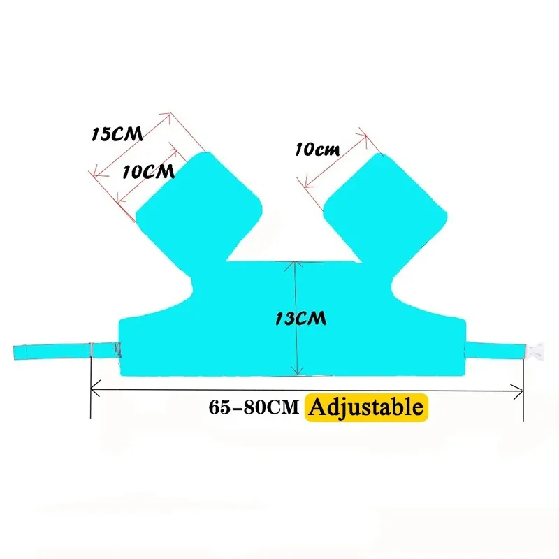 Toddler Cartoon Pool Float galleggiabilità Vest nuoto Wing Ring Swim Arm Airproof traspirante regolabile fascia da braccio costume da bagno giocattolo in schiuma