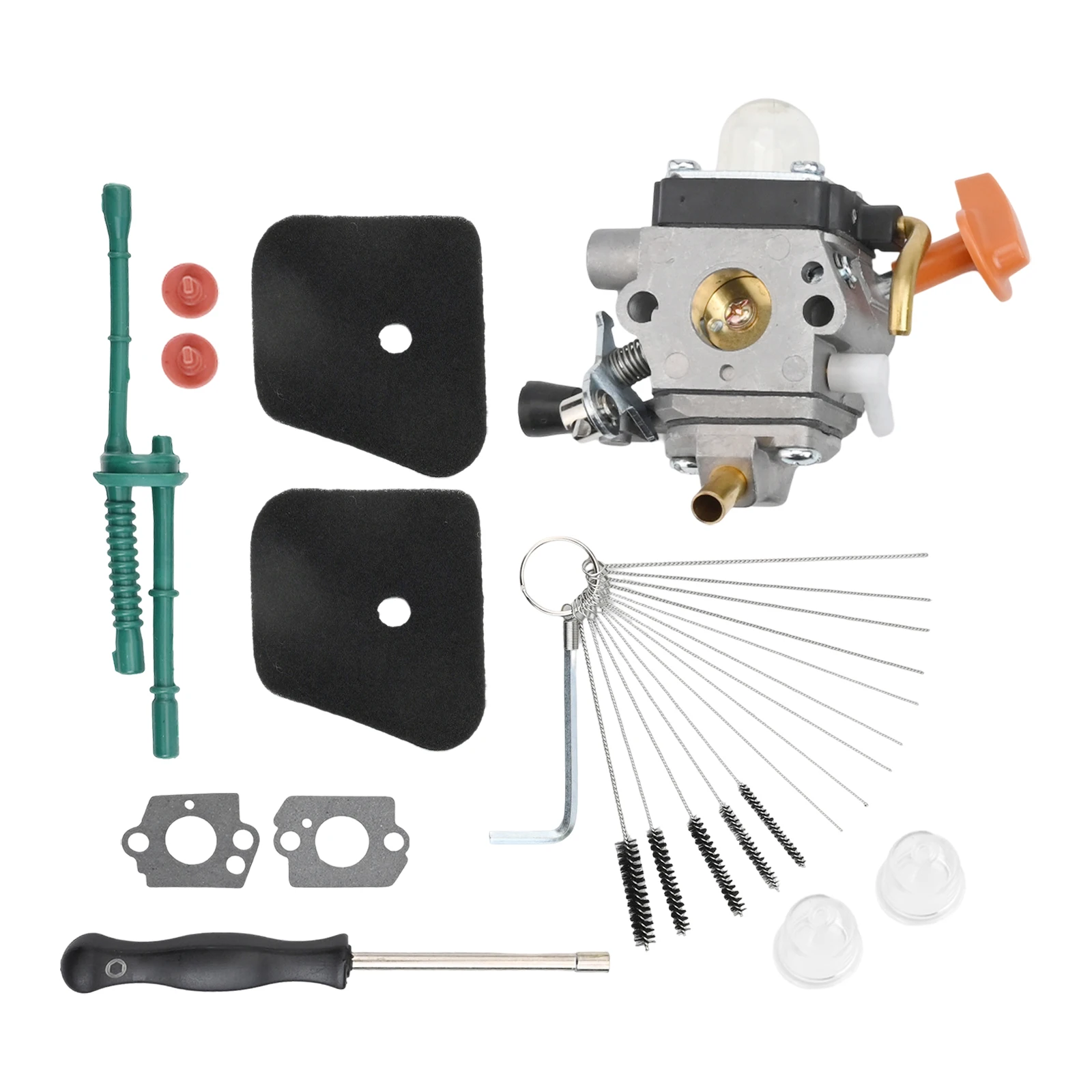 C1Q-S174 Carburetor Kit For FS87 FS110 FS130 HL95 String Trimmer Lawn Engine Replacement Parts Accessories