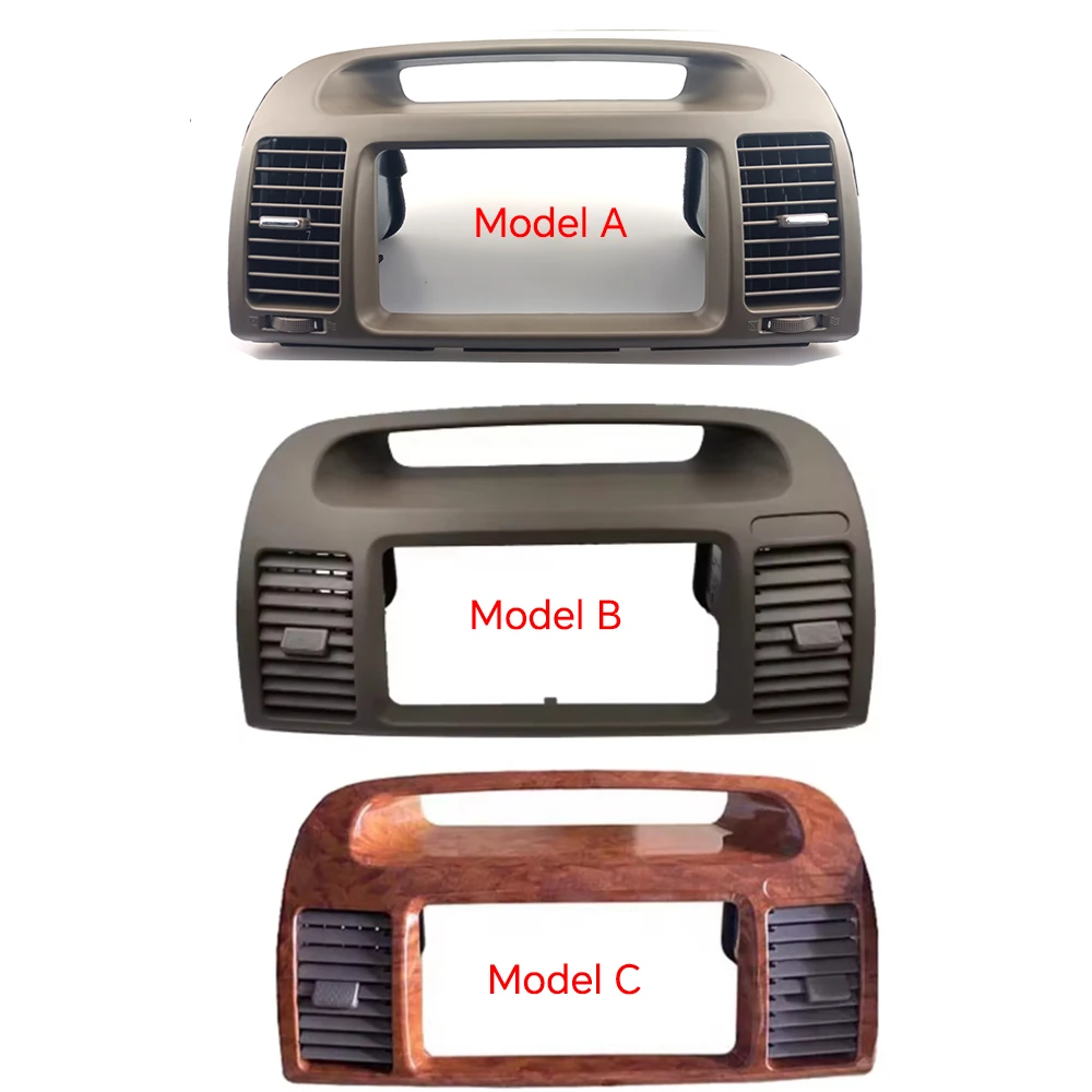 

Air vent outlet Radio Dashboard For Toyota Camry 5 2002 2003 2004 2005 2006 Fascia Auto Stereo Panel CD DVD Interior Accessories