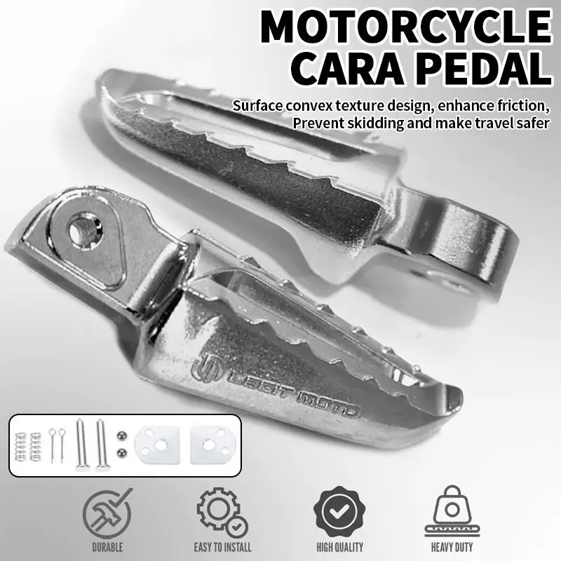 

1Pair Kara Pedals Folding Foot Pedals Stepping On The Back Seat Suitable For Electric Motorcycle Modification Accessories