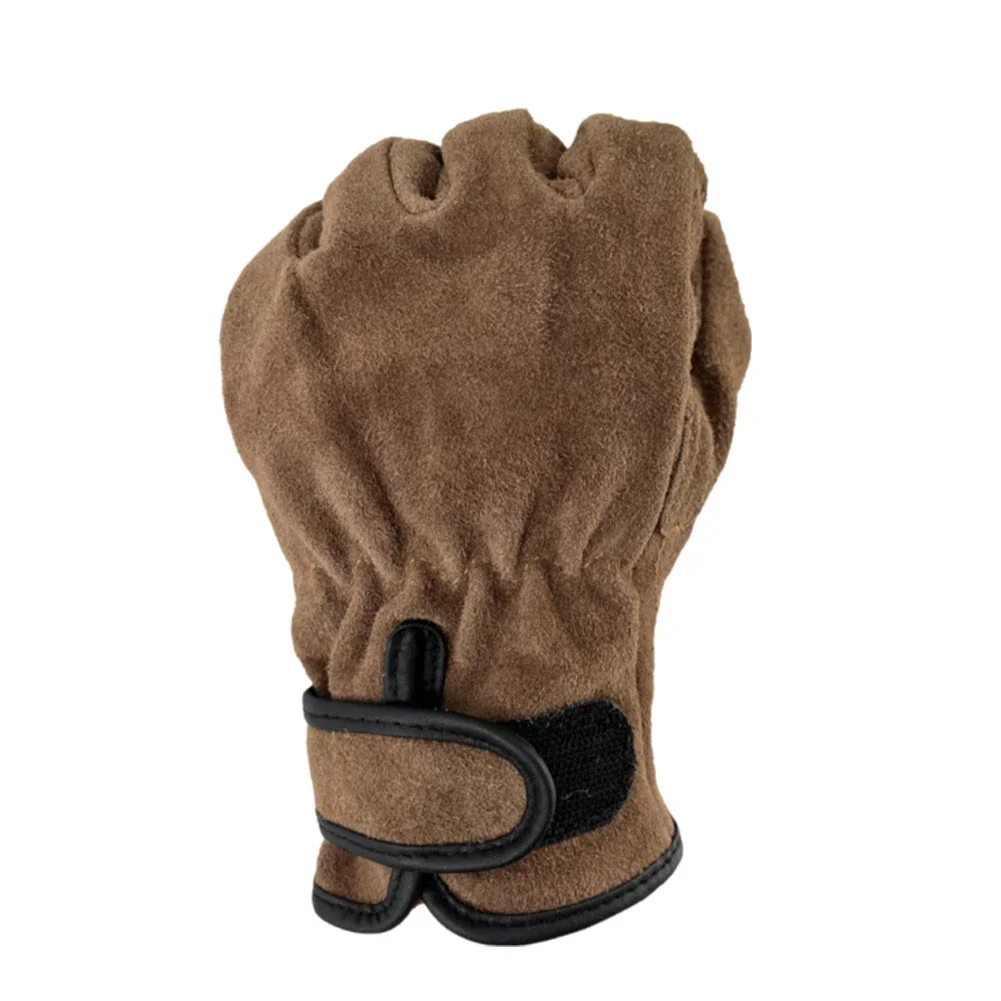 1 Paar Outdoor-Schutzhandschuhe für Gartenarbeit, Hofreinigung, Blumengarten, Leder, Anti-Dorn- und Unkraut-Schutz, Arbeitshandschuhe – Detail 9