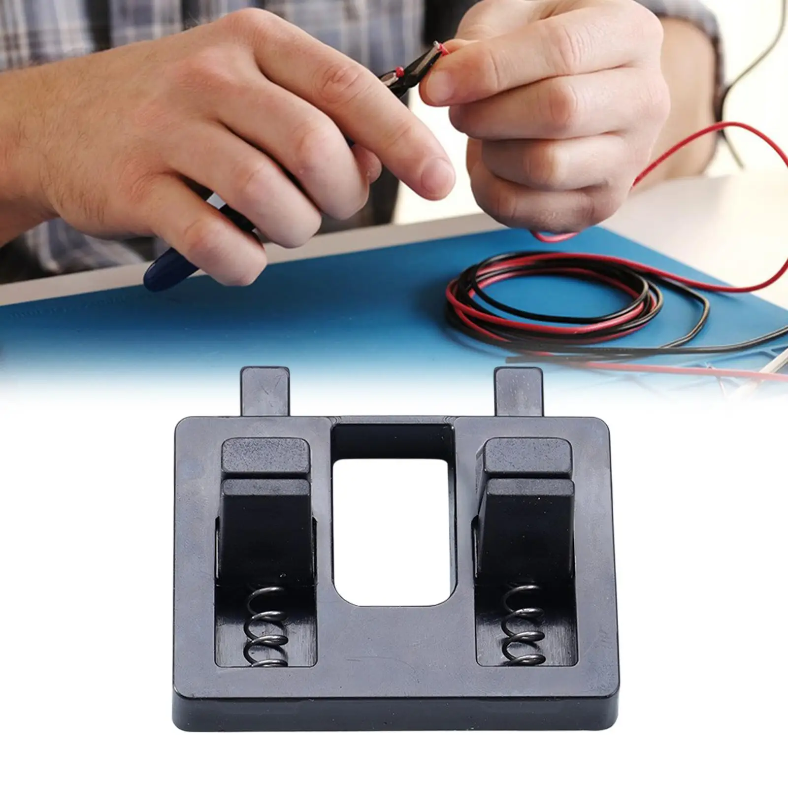

Electric Wire Welding Fixture Bracket Welding Electrode Holder for Manufacturing Metalworking Cable Maintenance Circuit Repair