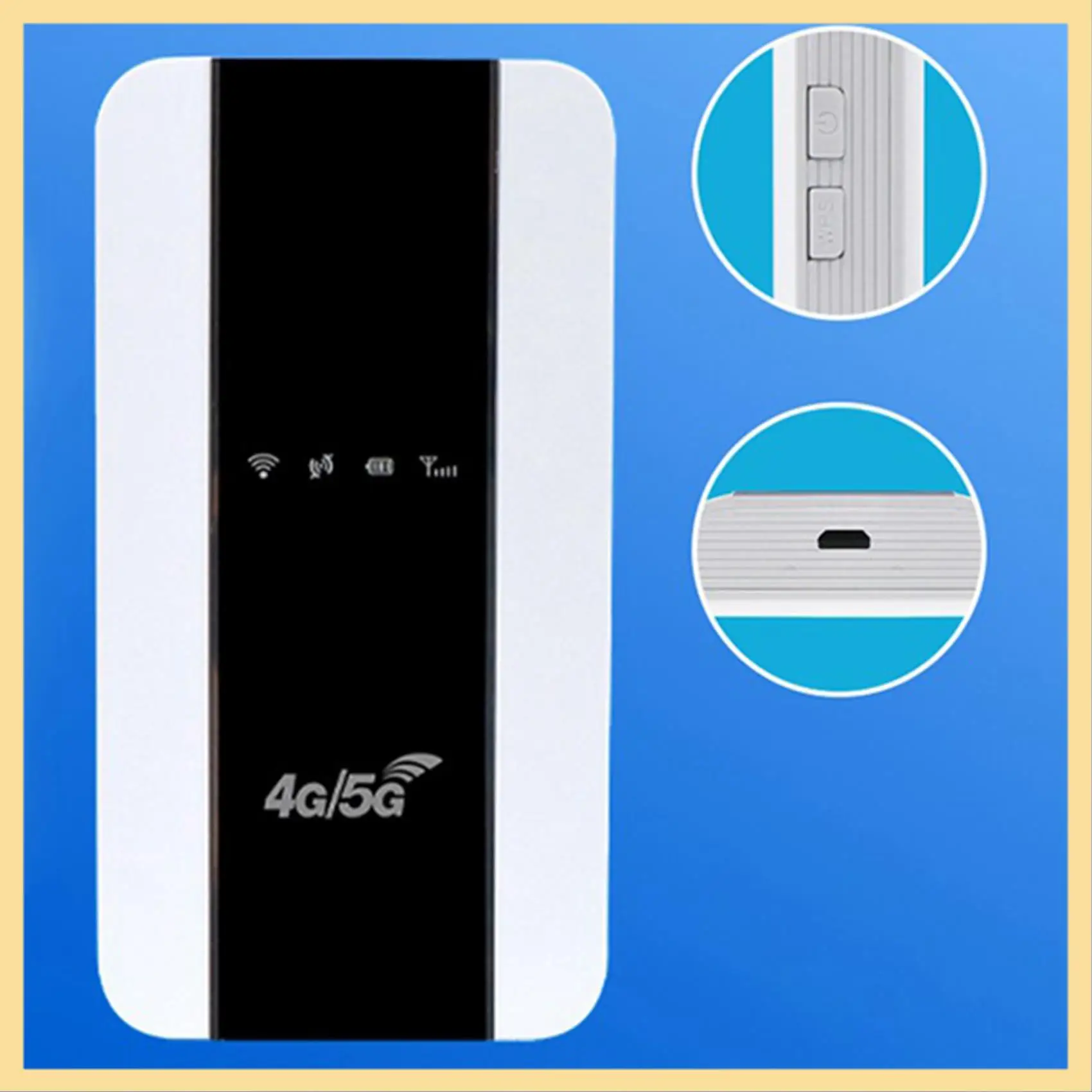 B16C-4G Wifi Router Tragbare Mifi Unterstützt 4G/5G SIM Karte 150Mbps Router Auto Mobile wifi Hotspot Router