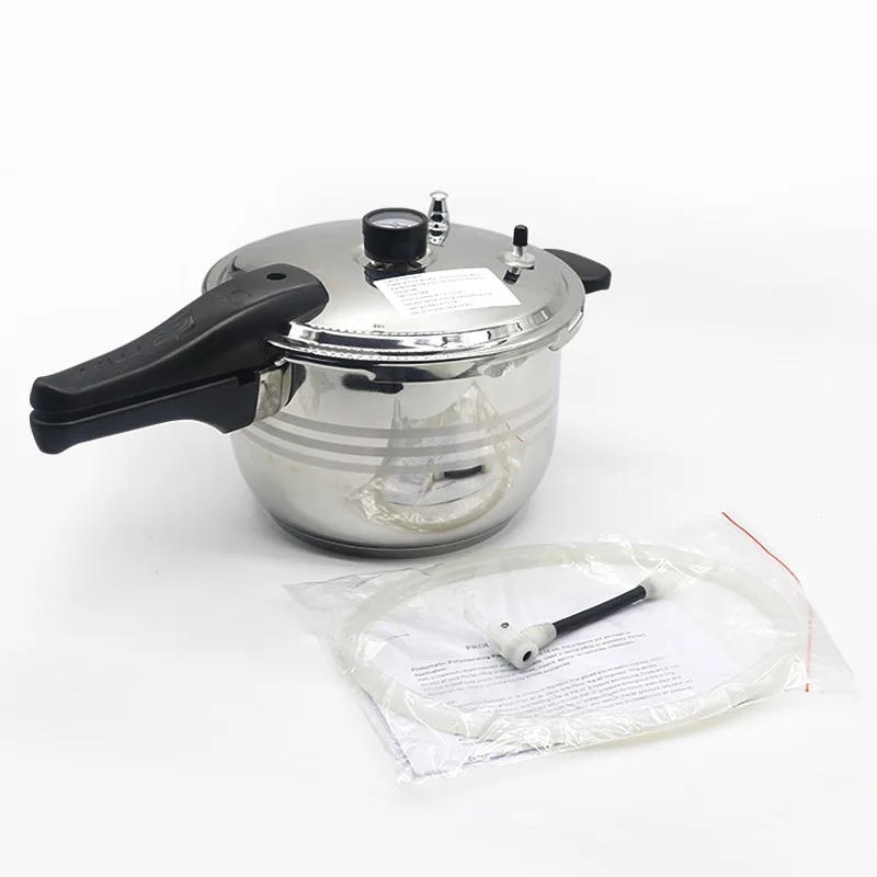 

Dental Lab Denture Curing Pressure Pot Sterilizing Pneumatic Polymerizing Pot with Pressure Gauge