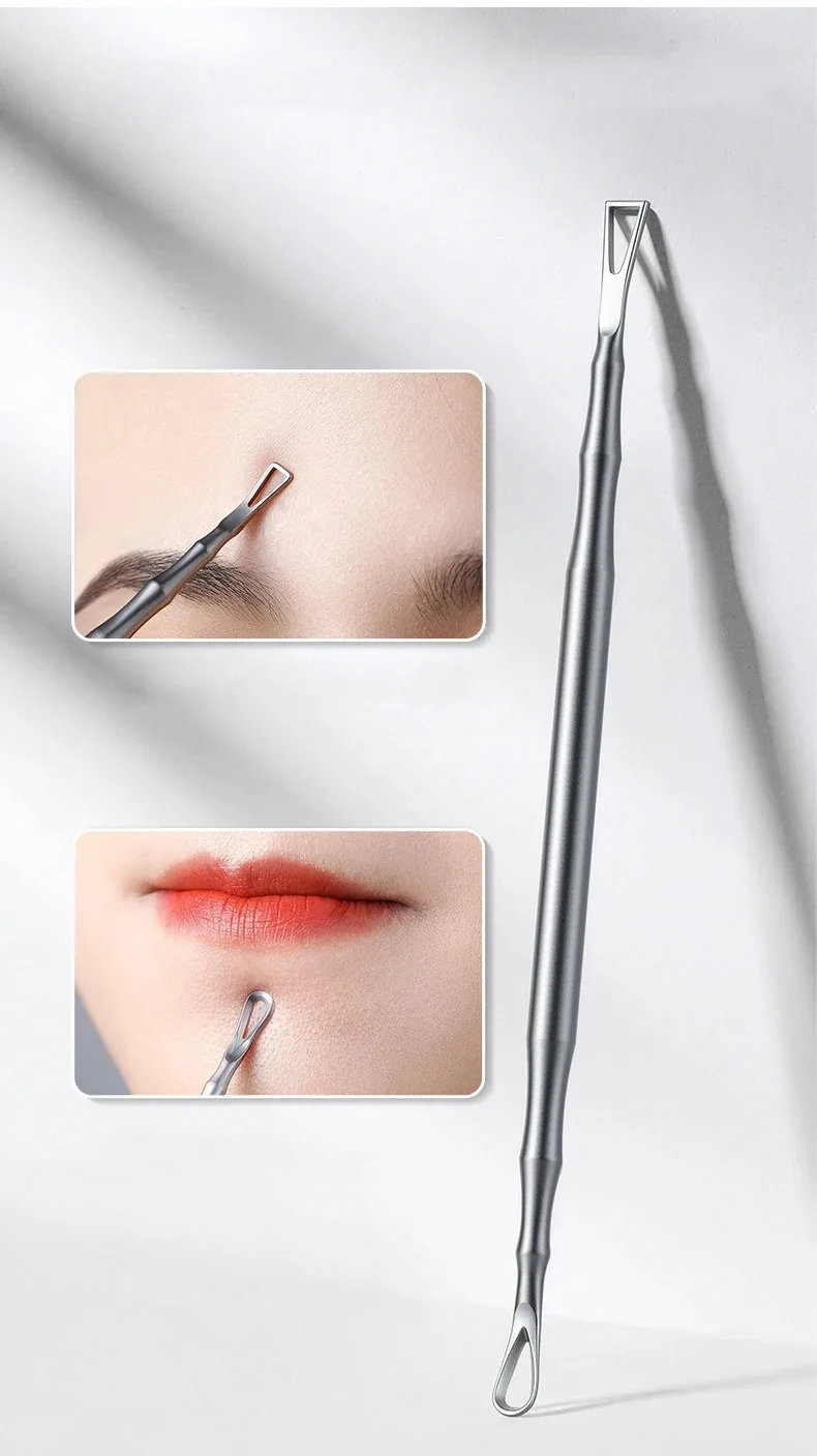 Neue 1 stücke Deutsch Ultra-feine Zelle Pickel Mitesser Whitehead Clip Schönheit Salon Spezielle Entfernen Akne Fett Partikel Nadel werkzeug – Detail 6