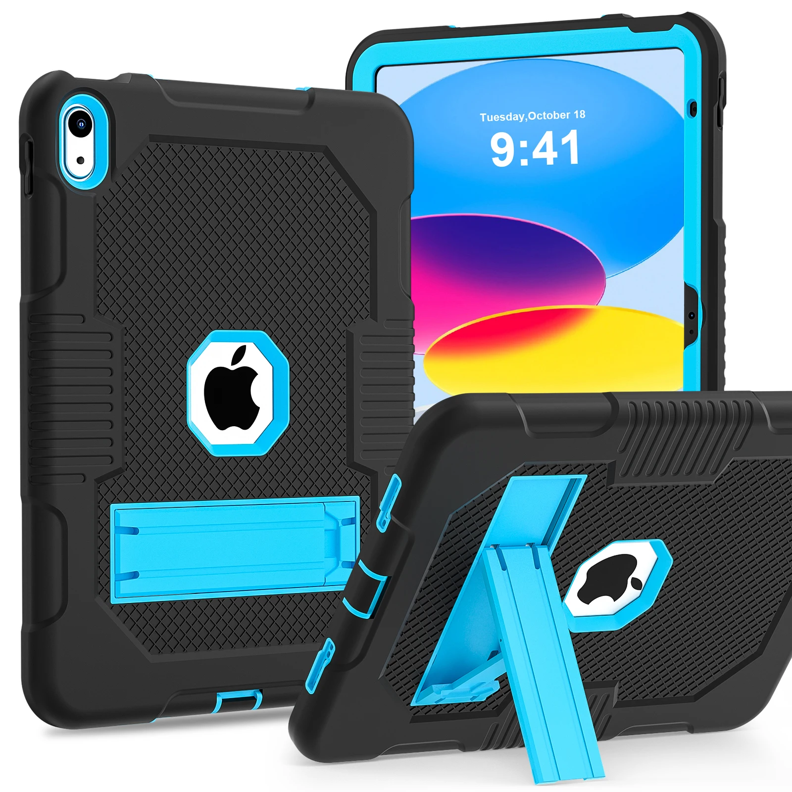 For iPad 10th 10.9 Case mini 4 5 6 7 Ipad 9.7 10.2(2019-2021) 11inch(2018-2022) air 4 5 10.9inch 12.9inch Kids Tablet Cover Fund