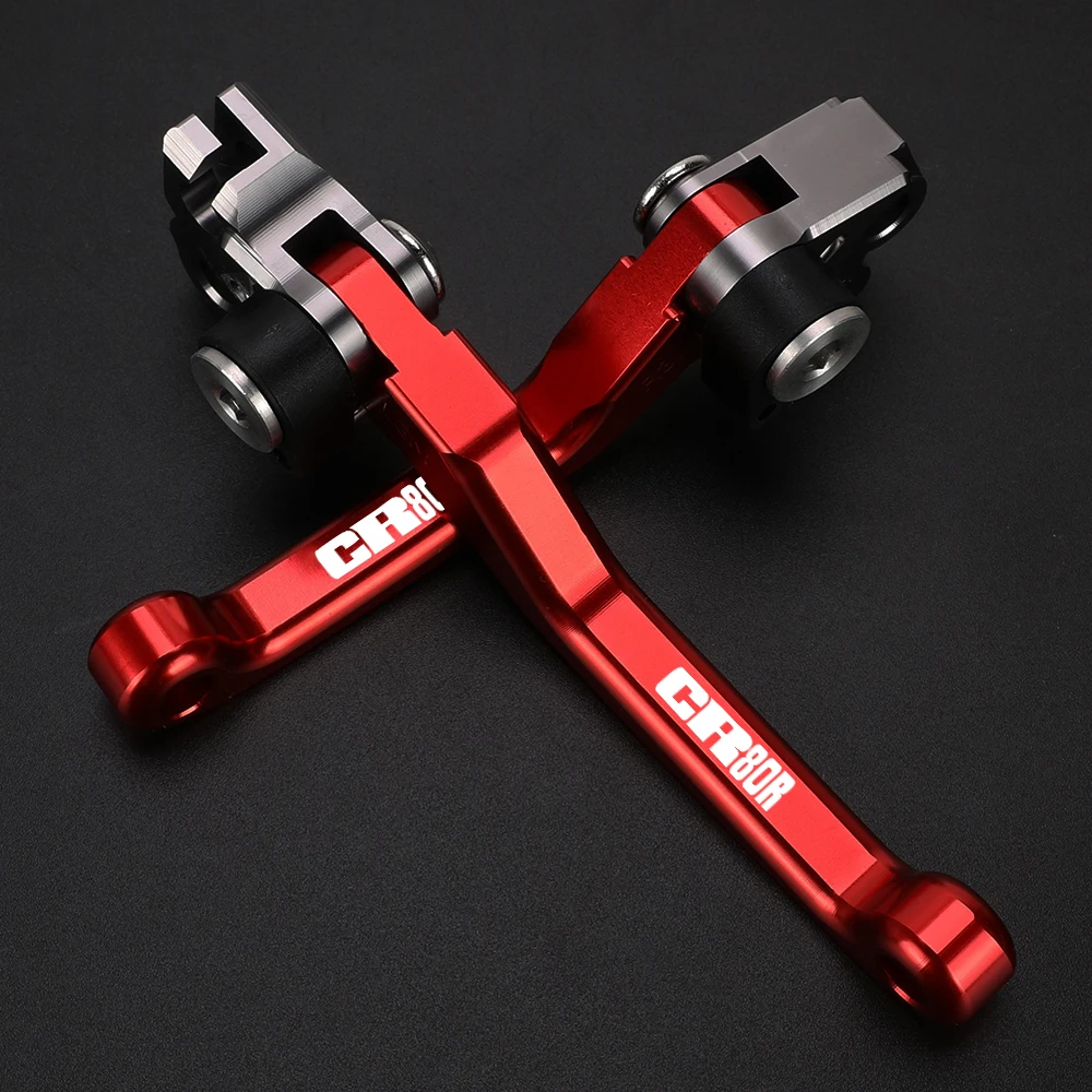 

Motorcycle Accessories Pivot Brake Clutch Levers Dirt Pit Bike Handle For HONDA CR80R CR 80R CR80 R 1998 - 2007 2006 2005 2004