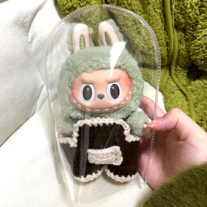 Clear Outdoor Pouch Transparent Doll Bag Protecting For Nendoroid Anime Plush Keychain Dolls AC Toys Anime Figure Garage Kit Toy