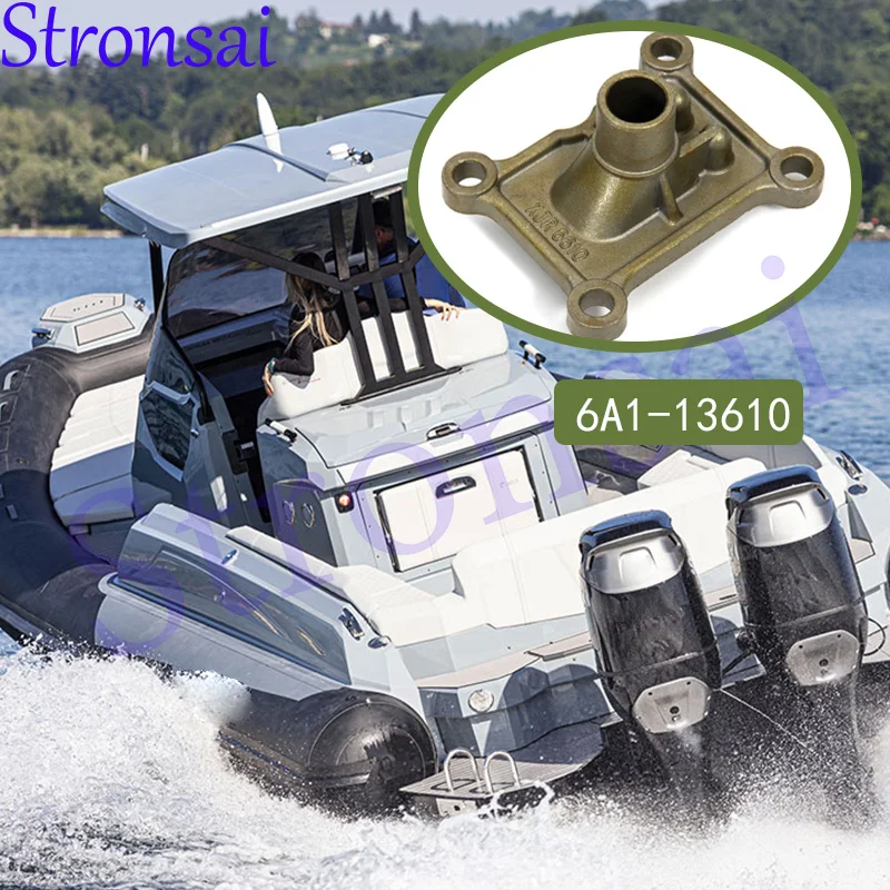 

6A1-13610 REED VALVE в сборе заменяет подвесной двигатель Yamaha 2HP Parsun T2, запасные части для лодочного двигателя 6A1-13610-00