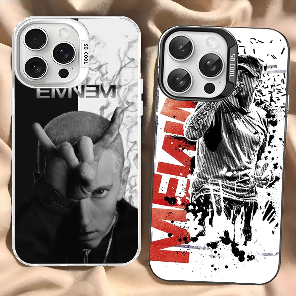 Marshall hot Mathers-Eminem Phone Case For iPhone 16 15 14 13 12 11 Pro Max X XR XSMAX Matte Shockproof Back Cover