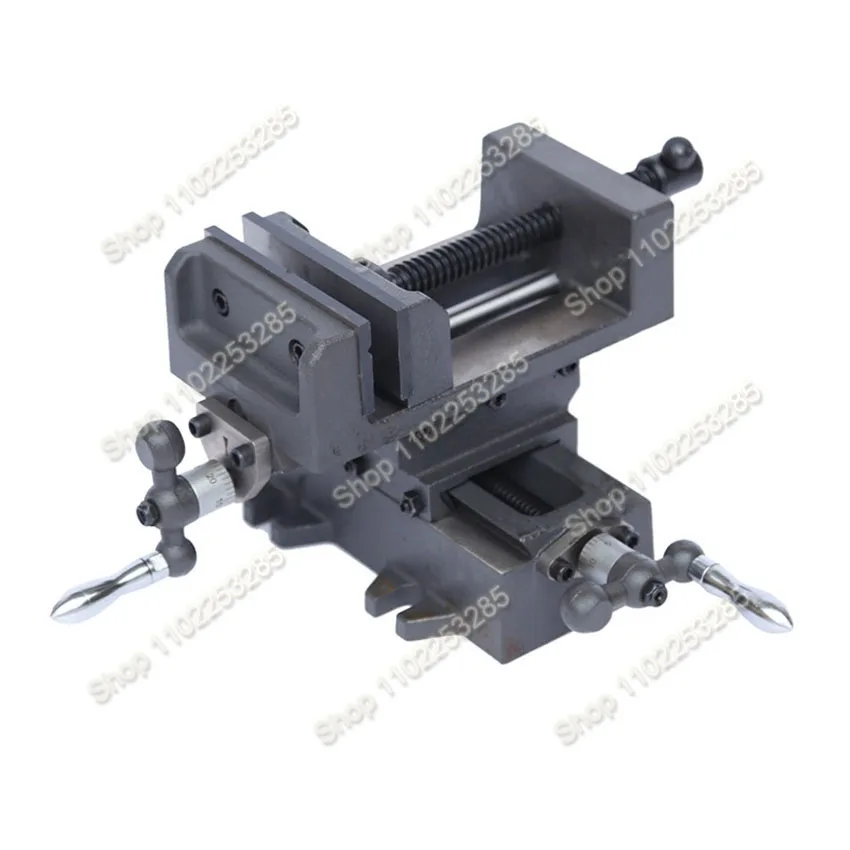 

3-inch Precision Cross Vise Heavy Duty Vise Two-way Mobile Vise Work Bench Drilling and Milling Machine Special Cross Pliers
