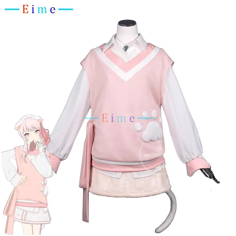 

Akiyama Mizuki Cosplay Costume Game Pjsk Cosplay Cute Party Dress Suit Halloween Carnival Uniforms Casual Wear Custom Made