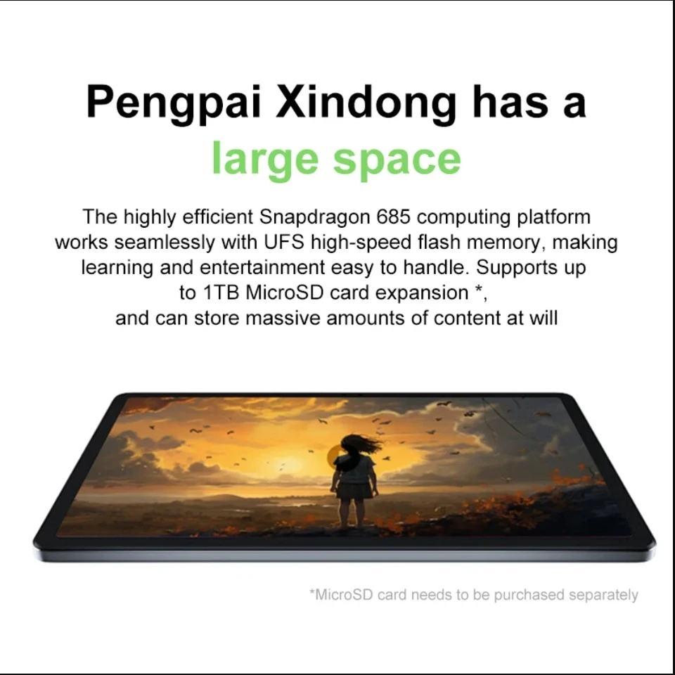 Lenovo Xiaoxin Pad 2024 11 インチ Qualcomm Snapdragon 685 8+128G
