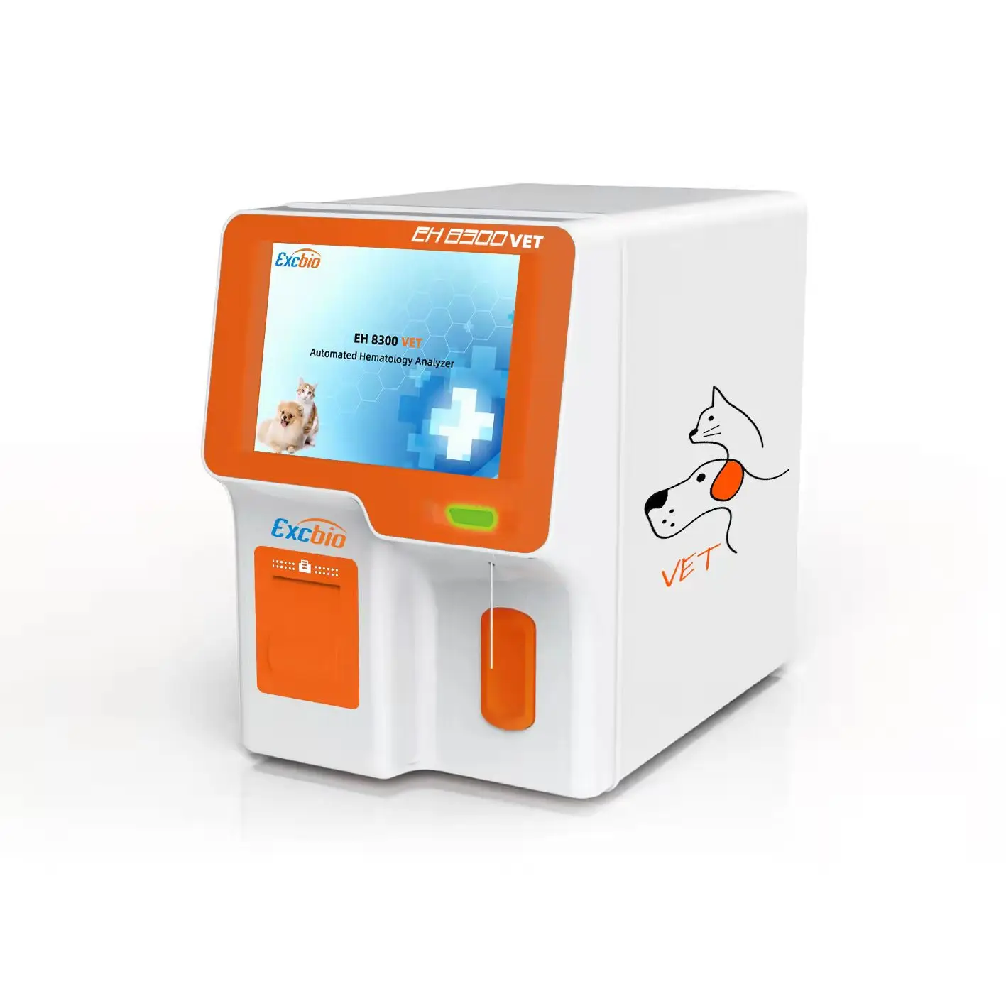 HF veterinary 3 part hematology analyzer Blood auto vet hematology analyzer