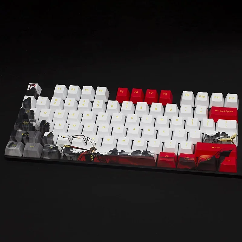 

Only Keycaps XDA Keycaps Set PBT Layout for Mechanical Keyboards - Monkey King