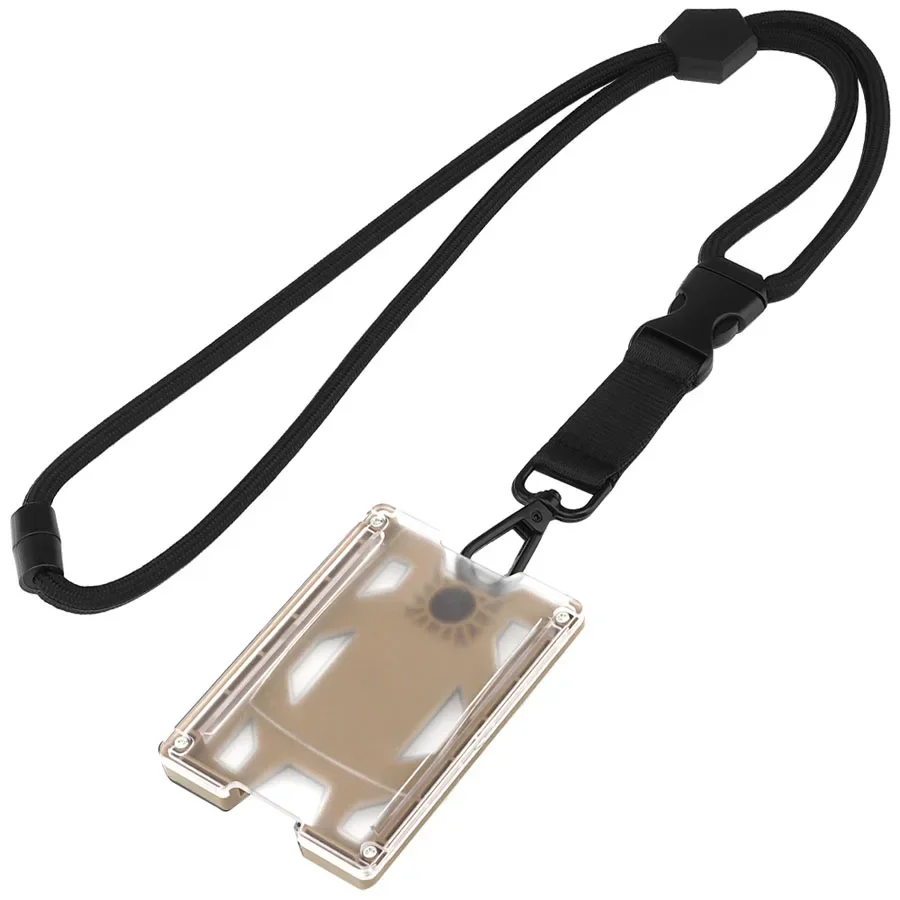 

Открытый тактический держатель для удостоверений личности T4, регулируемый ремешок на талии, рабочий бейдж, держатель для значка еды, банковский держатель