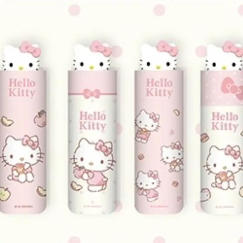 

Sanrio Kuromi Dual Use Umbrella Kawaii Anime Fashion Commute Student Umbrella Travel Go Shopping Convenient Automatic Umbrella