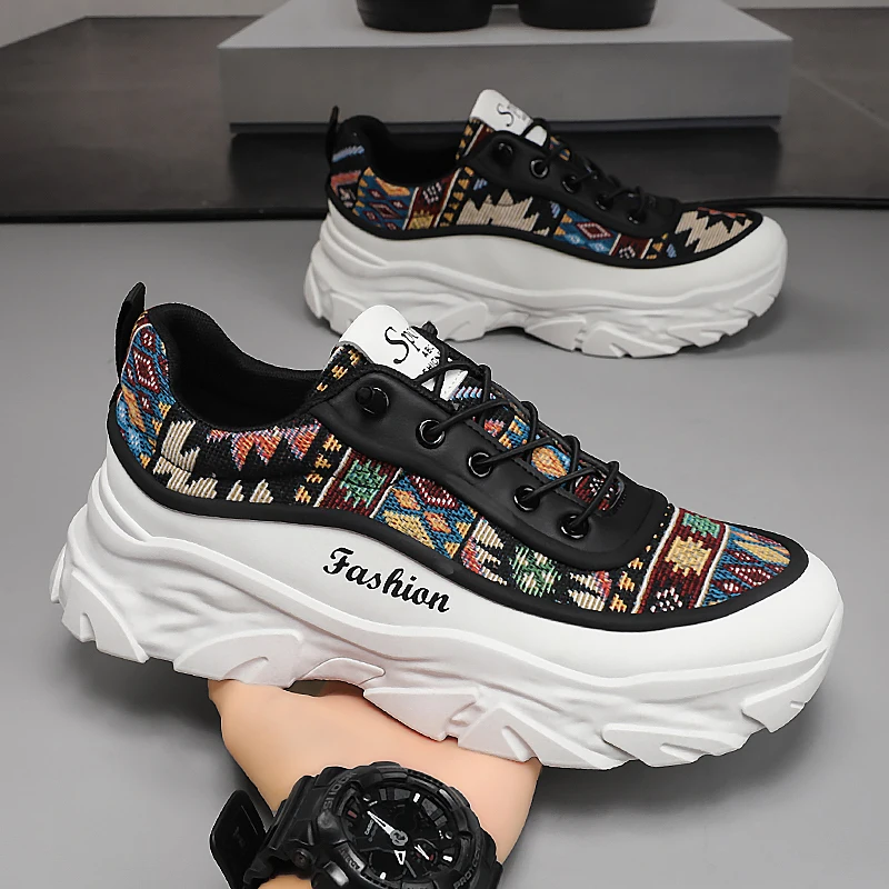 

Мужские кроссовки с сеткой, белые туфли для скейтбординга на плоской подошве, противоскользящая модная обувь, мужские новые тенденции, весна 2024, повседневные уличные кроссовки для отдыха