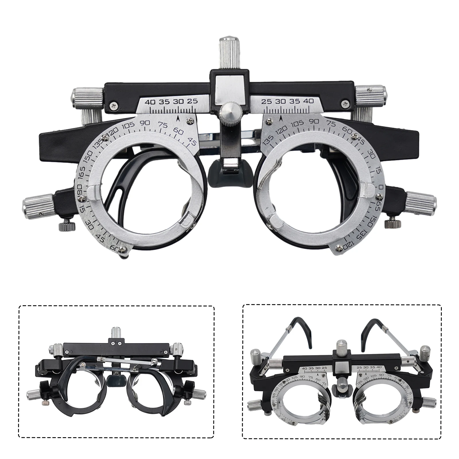 Imagem -02 - Optometria Optical Trial Lens Armação Ajustável Olho Teste Ferramenta Peças Instrumentos Ópticos Lentes