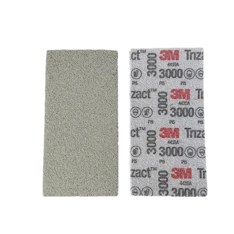 3M Trizact 30290/30289 Sandpaper 70*140mm Abrasive P3000/P5000 15pcs