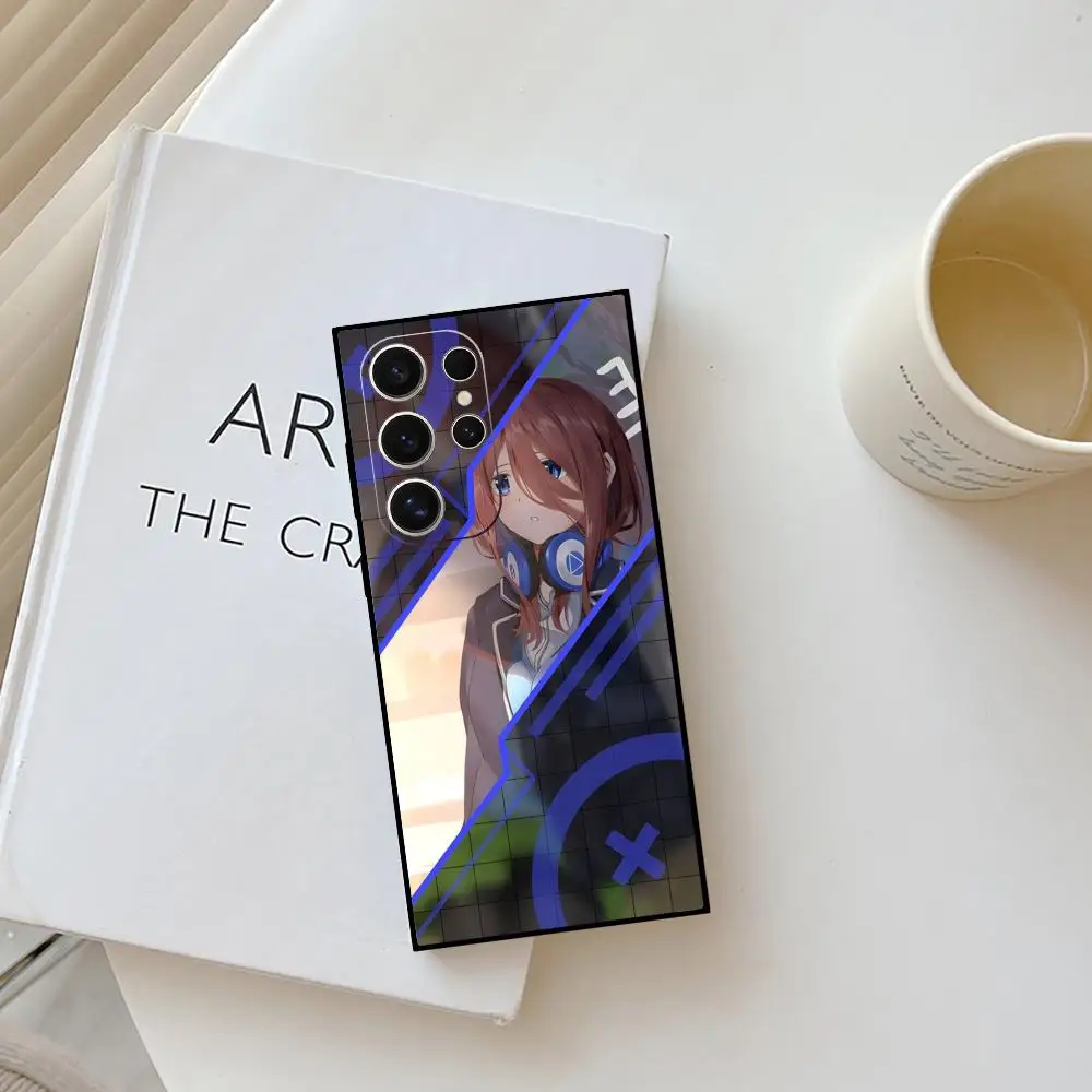 

The Quintessential Quintuplets Phone Case For Samsung Galaxy S24 S23 S22 S21 S20 Ultra FE Plus M55 M54 Black Case Cover