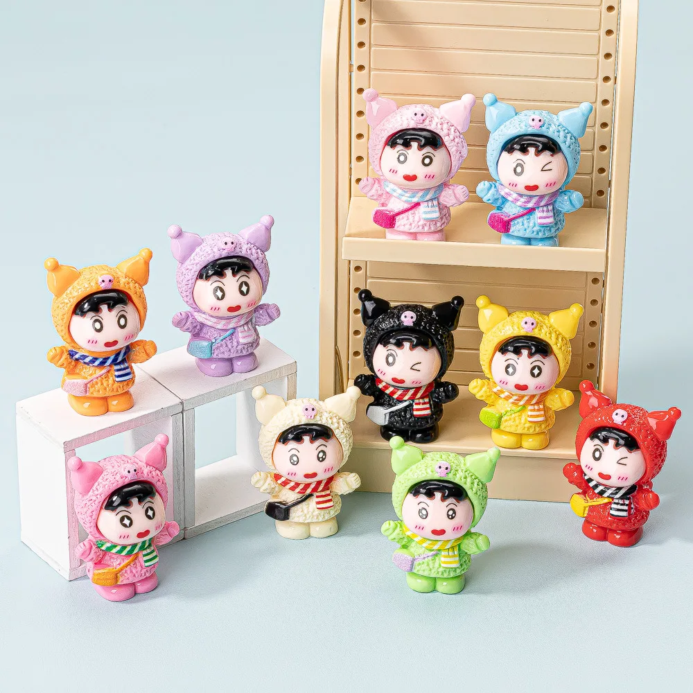 

for Crayon Shin-chan Cute Doll Tide Play Live Match-up Living Room Desktop Small Ornaments