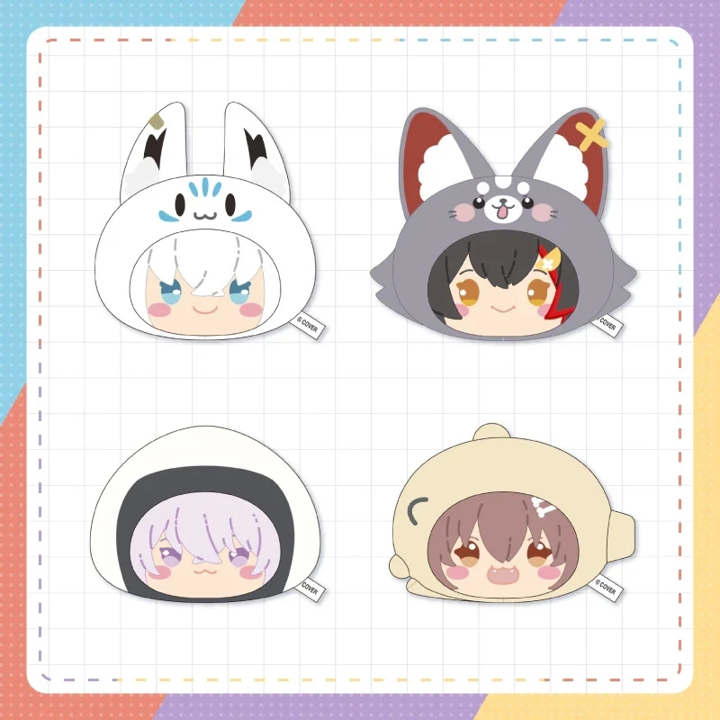 

[Presale Order] Nijisanji Plush Doll Pendants Wearing Hat White Big God Cat And Shyme God Fans Kids Collection Birthday Gift Toy