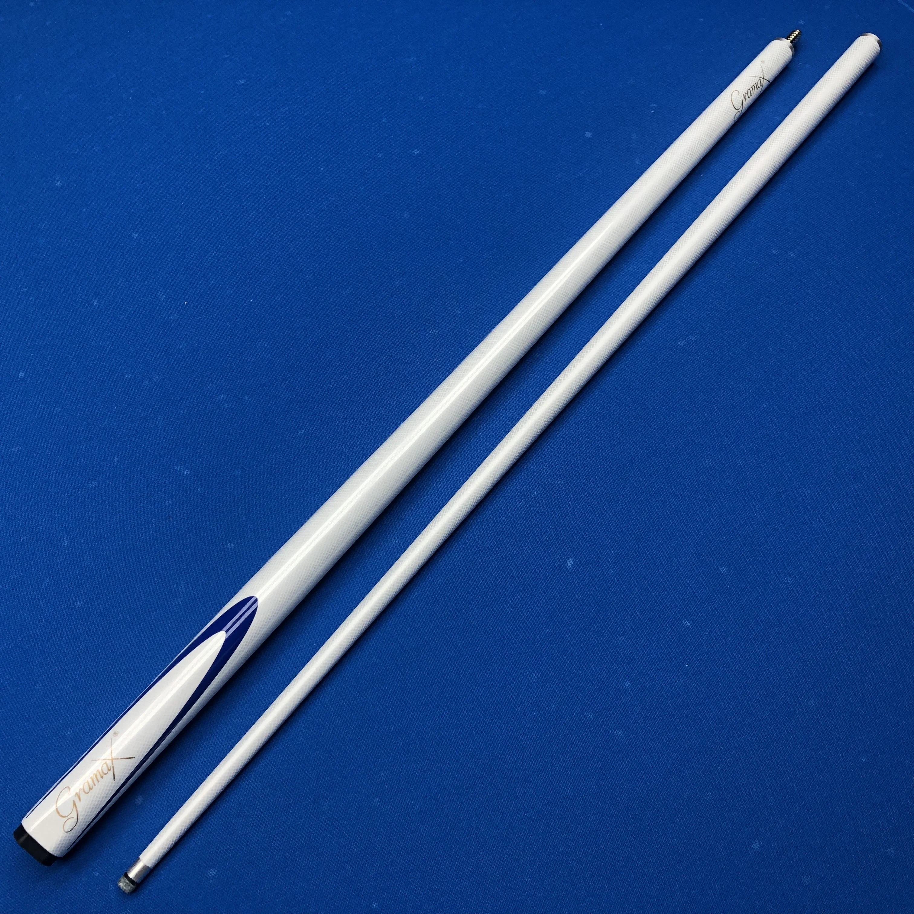 

Snooker Cue Stick Fiberglass Low Deflection Shaft 9.6mm 1/2 Split Stainless Steel Joint Multi-Layer Tip for Accuracy