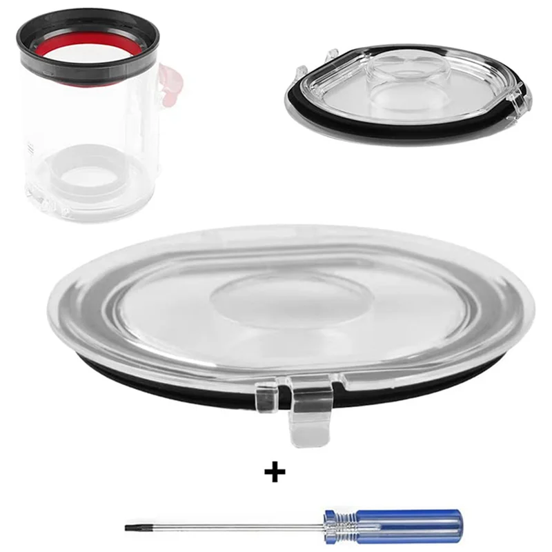 YCOC-3X Dust Bin Lid For Dyson V7 V8 SV10 Vacuum Cleaner Dust Bin Base Parts Dust Bin Door Dirt Cup Lid Dust Box Lid