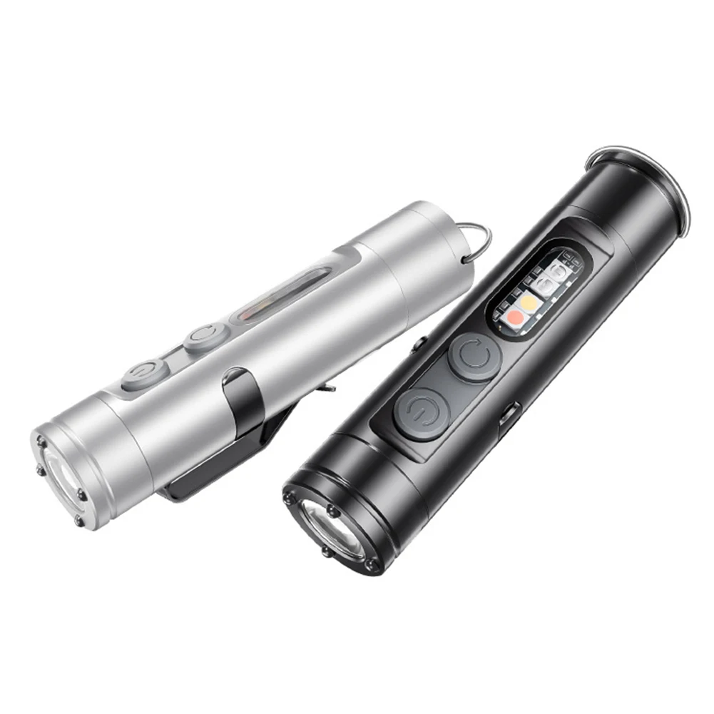 Rechargeable LED  Torch Waterproof Mini Pocket Torch with 3 Modes Super Bright Flashlight for Camping Outdoor and Hiking