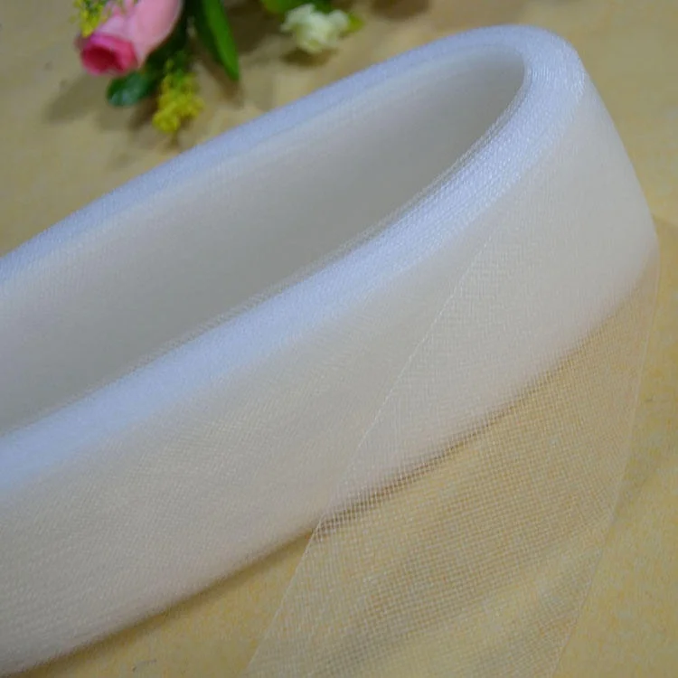 2/4/6/8/10cm Crinoline Webbing Horse Trim Braid for Diy Sewing Polyester Lace Ribbon 100yards