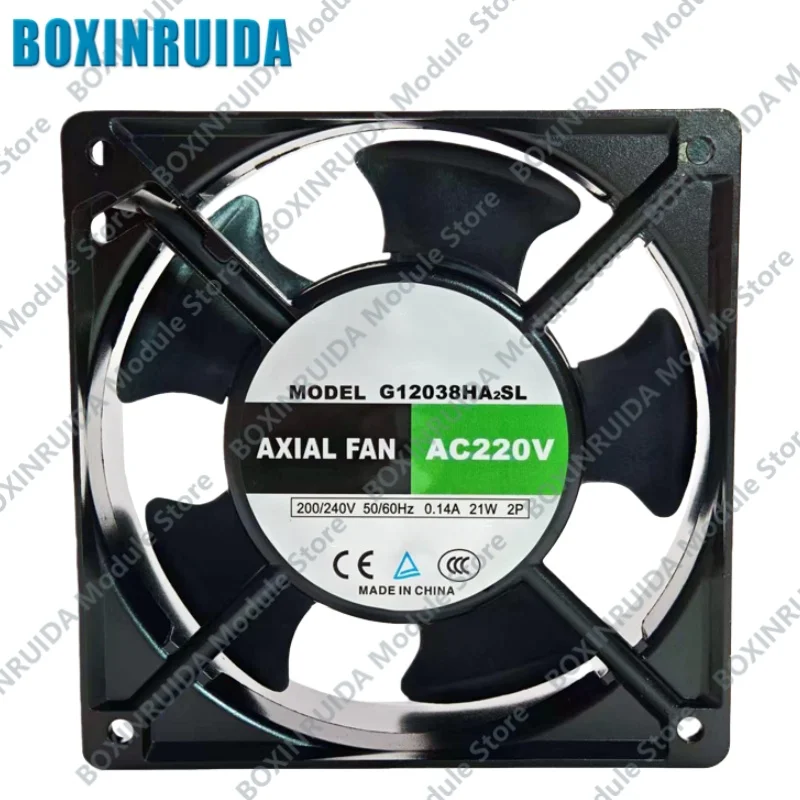Brand new original G12038HA2B ball cooling axial fan AC220V