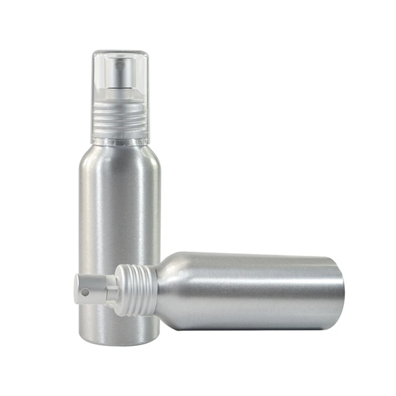 

30ml 50ml 100ml 120ml 150ml 250ml Empty Cosmetic Aluminum Spray Bottle with Aluminum Fine Mist Spray for Cosmetic Skin Water