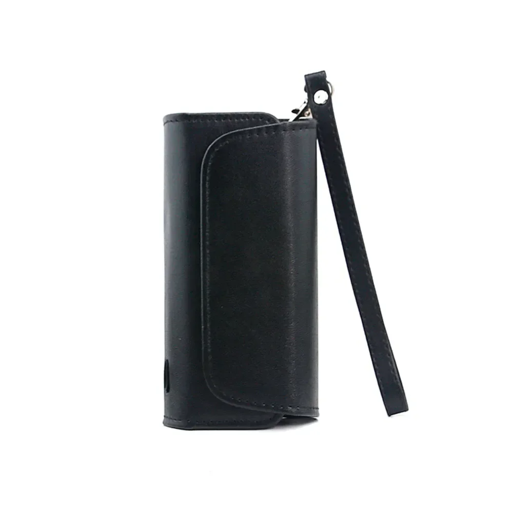 JINXINGCHENG Lanyard Leather Case for IQOS ILLUMA Wallet Cases for ICOS I LUMA I With Bag 6 Colors
