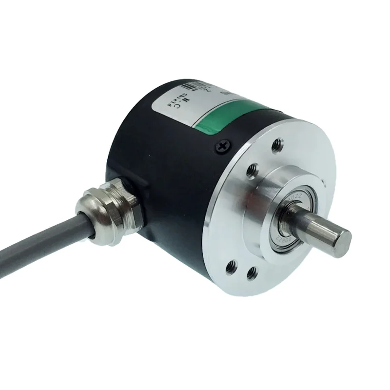 Incremental Photoelectric Rotary Encoder ZSP3806 600 Pulse 600 Line ABZ Three-phase 5-24V