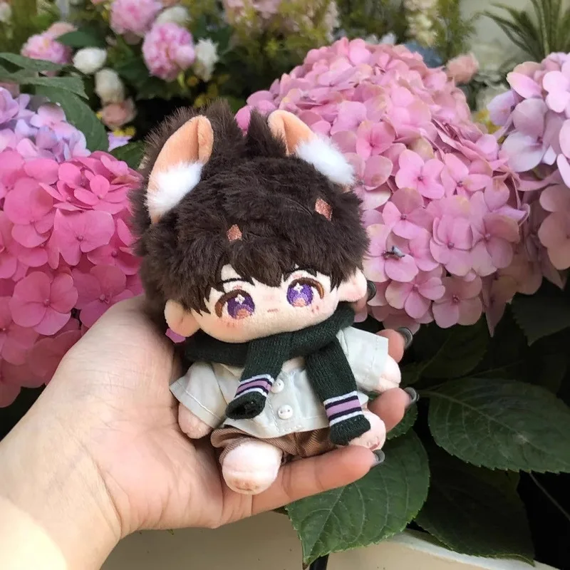 

New 10cm Love And Deep Space Caleb Cute Cotton Game Peripherals Decorative Backpack Pendant Cute Doll Fans Birthday Gift Toys