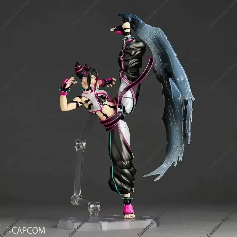 

In Stock Kaiyodo Revoltech Amazing Yamaguchi Han Juri 4 Action Figure Toy Model Gift