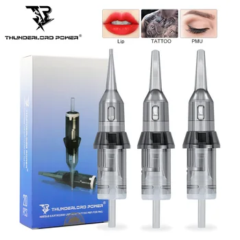 Permanent Make-up Tattoo Patrone Nadel Permanent Make-up Nadeln Sterilisiert für Tattoo Stift Maschine Tattoo Nadeln