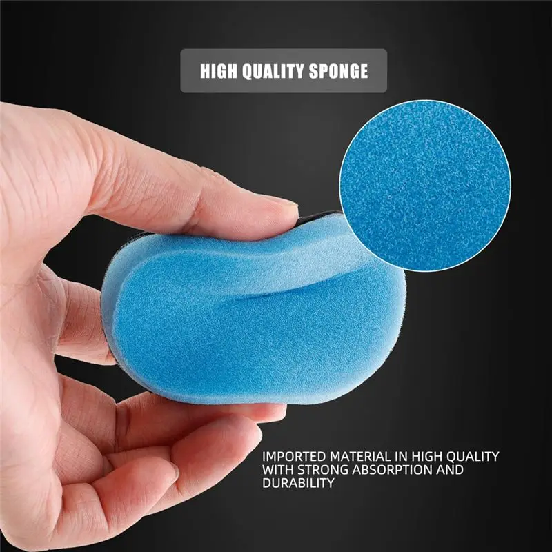 ABJS Car Foam Drill Polishing Pad Kit, 44Pcs 1Inch 2Inch 3Inch Detail Polishing Buffing Pad Mix Size Car Detailing Kit