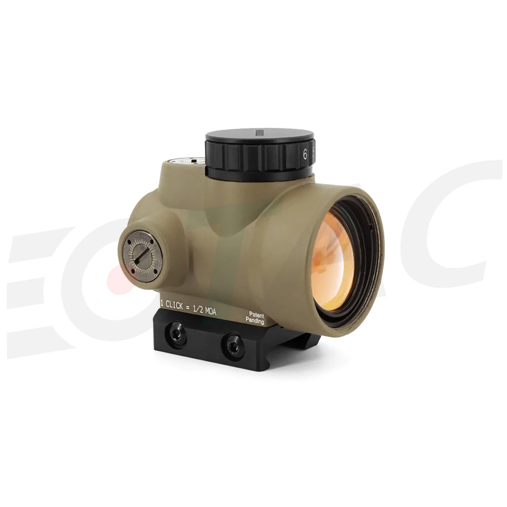 Cannocchiale da caccia tattico MRORDS Red Dot Sight Airsoft Scope con attacco basso Mirino riflesso per tiro con montaggio alto con Killflash
