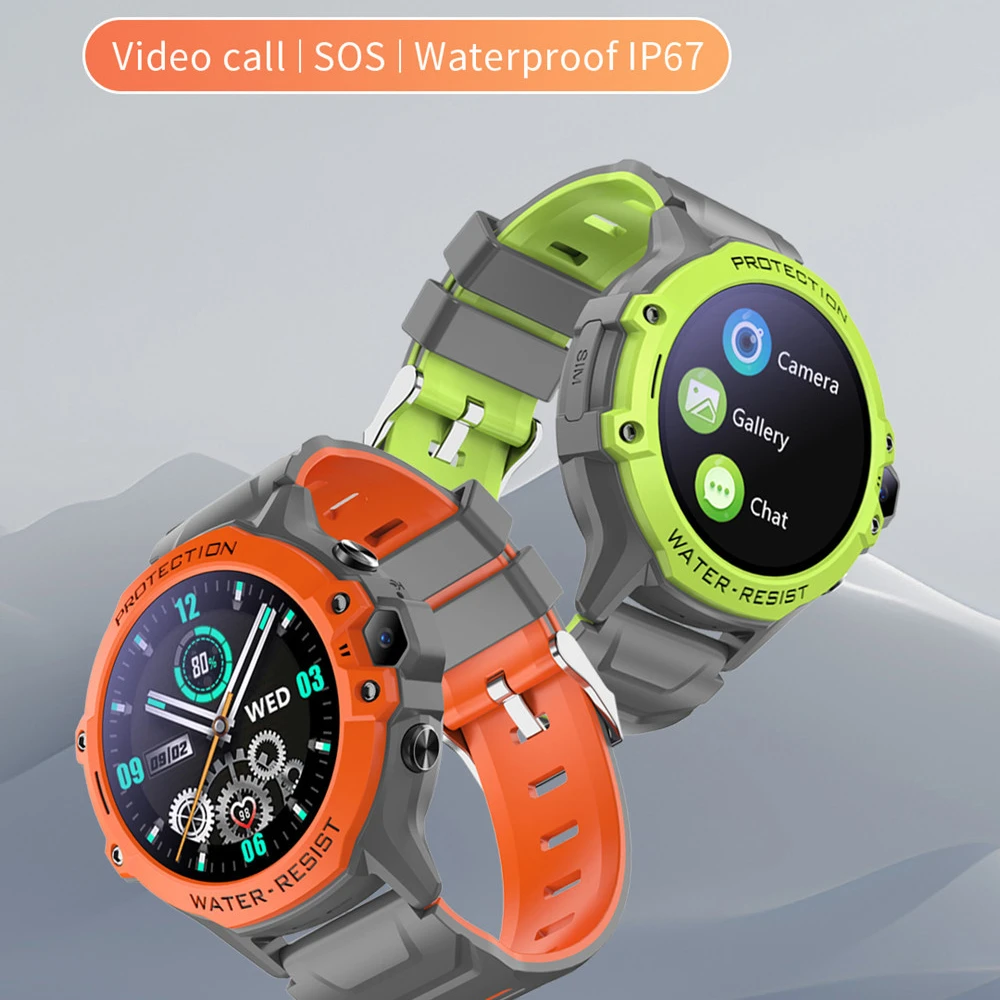 New K55 4G Video Call Children's Smart Watch with LBS Tracker for Sports and SOS Student Boys Girls Smart Watch relojes