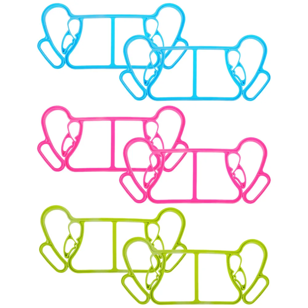 

3Pairs Clothes Drying Clip Plastic Quilt Blanket Clamp Heavy Duty Windproof Laundry Clips for Curtains