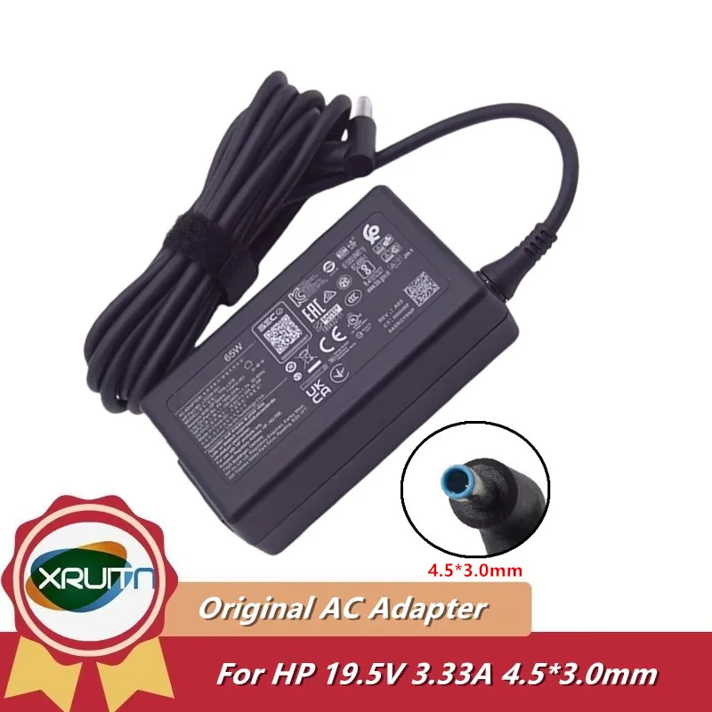 

Оригинальный TPN-LA16 PPP009D 913691-850 P/N 854055-003 Зарядное устройство Адаптер переменного тока для HP ProBook 650 G8 G7 G5 19,5 В 3,33 А 65 Вт Блок питания