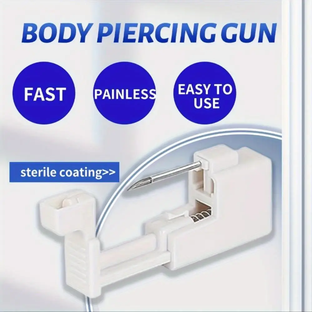 Safe & Easy Navel Piercing Kit - Professional Stainless Steel Body Jewelry Tool with 2 Extra Belly Button Rings for Men  Women