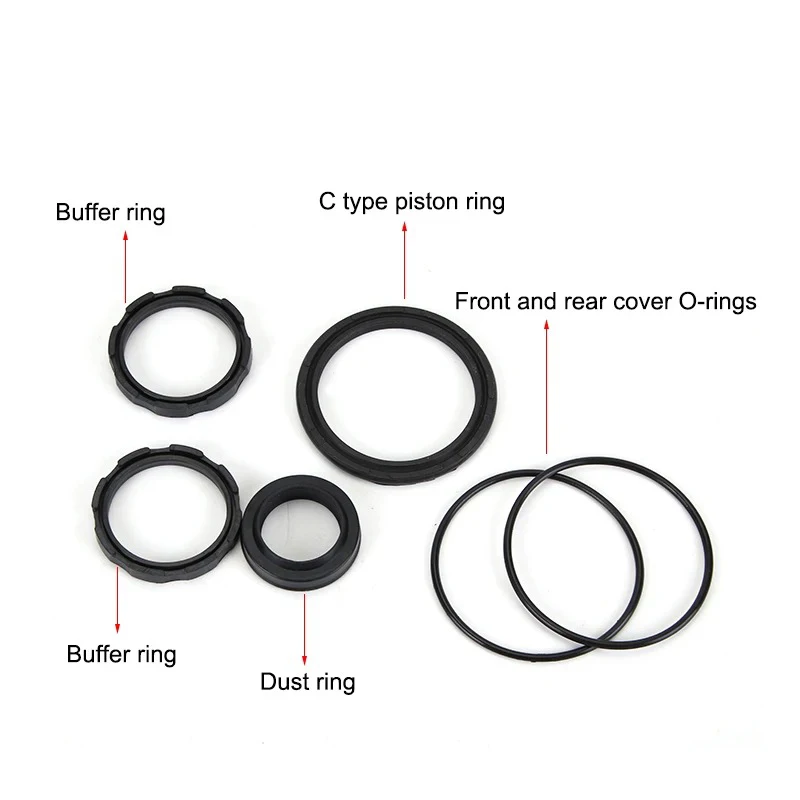 SC MAL SDA Air Cylinder Repair Kits Piston Seal Ring Kit Bore Cylinder repair kit piston dust seal 16/20/25/32/40/50/63/80/100mm