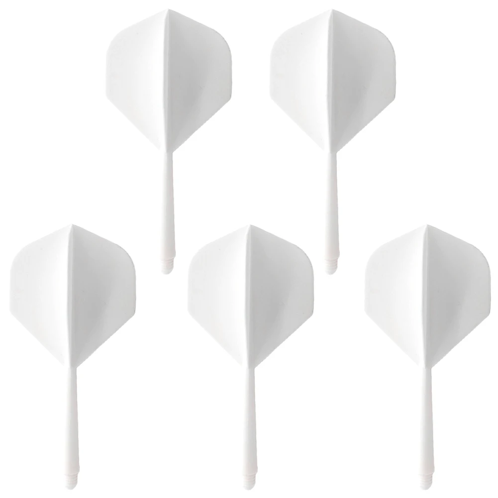 5pcs Integrated Dart Shaft and Flights Standard Shape Integrated Dart Flights and Shafts Anti-Fall  Dart Accessories Kit